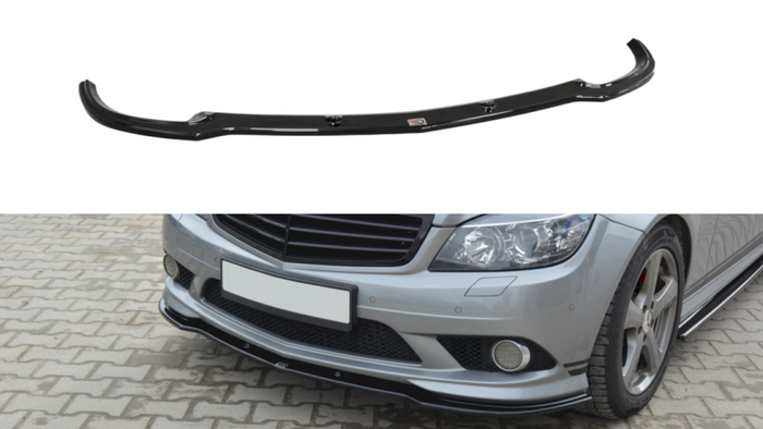 Maxton Design - FRONT SPLITTER MERCEDES C W204/S204 AMG-LINE (PREFACE)
