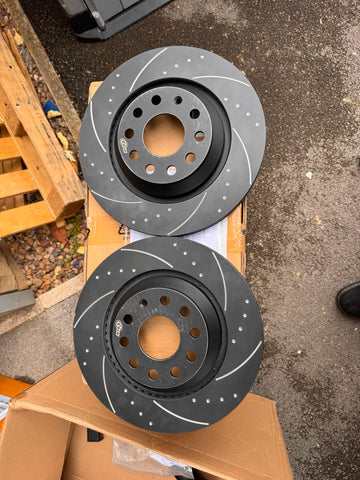 ** CLEARANCE ** RTS Performance Rear Brake Discs Audi TT/A3/S3 (8P/V), Seat Leon (MK2/3), VW Golf (MK5/6/7) – 310mm – Rear Fitment (NO RETURN)