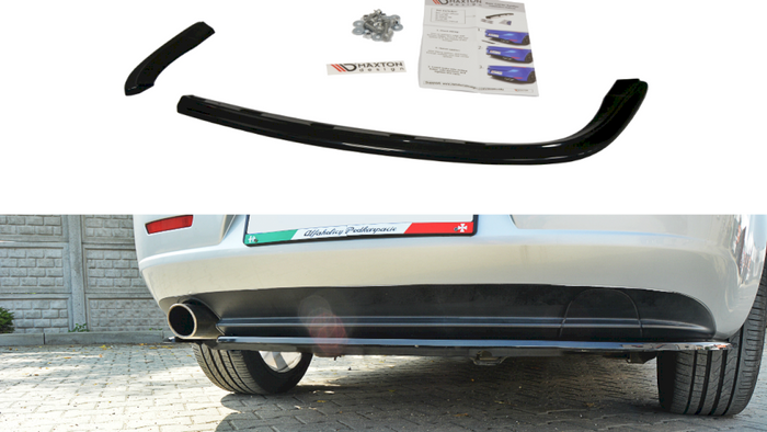 Maxton Design - CENTRAL REAR SPLITTER ALFA ROMEO 159 (WITHOUT VERTICAL BARS)