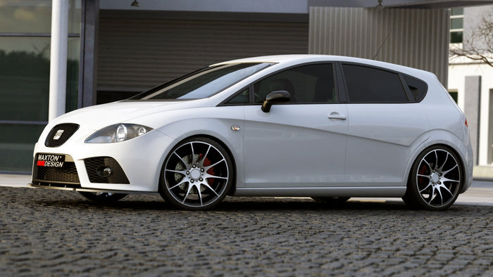 Maxton Design - FRONT SPLITTER SEAT LEON MK2 CUPRA FR PREFACE