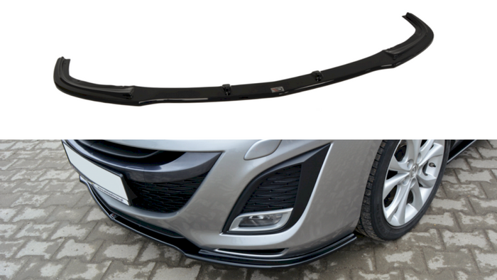 Maxton Design - FRONT SPLITTER MAZDA 3 MK2 SPORT (PREFACE)