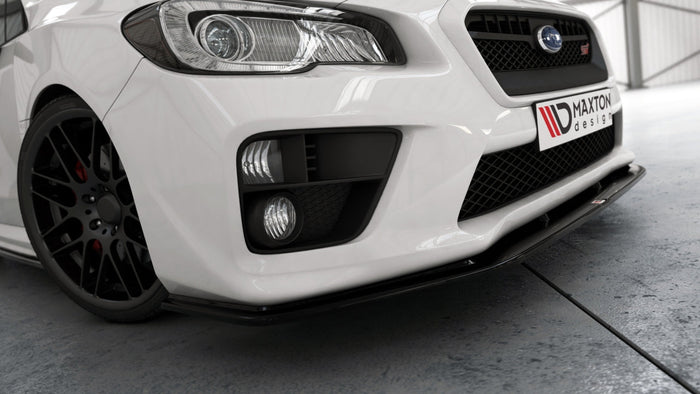 Maxton Design - FRONT SPLITTER V.2 SUBARU WRX STI