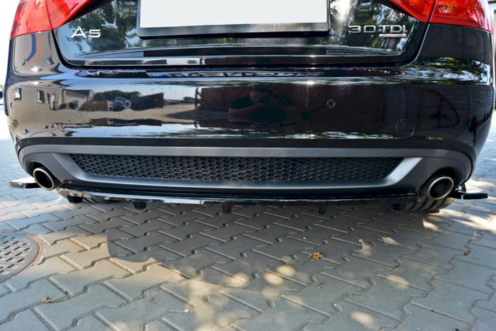 Maxton Design - Rear Splitter (Vertical Bars) Audi A5 Coupe / Sportback S-Line 8T