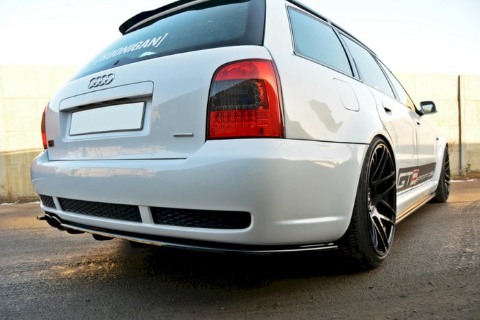 Maxton Design - REAR SPLITTER AUDI RS4 B5 (WITH A VERTICAL BAR)