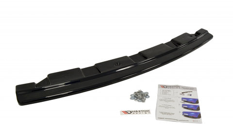 Maxton Design - CENTRAL REAR SPLITTER BMW 5 F11 M-PACK - WITHOUT VERTICAL BARS (FITS TWO SINGLE EXHAUST ENDS)