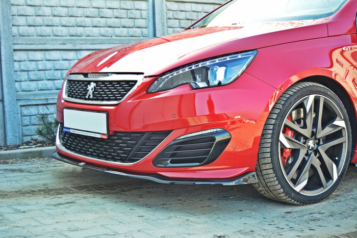Maxton Design - FRONT SPLITTER V.1 PEUGEOT 308 II GTI