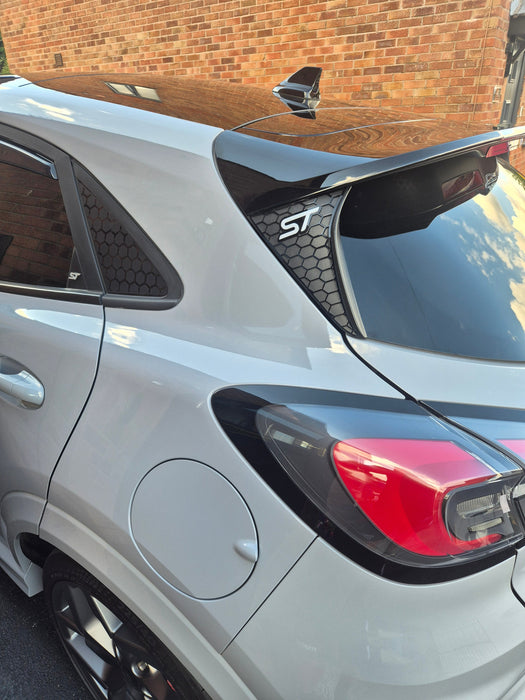 Ford Puma MK2 (ST & ST Line) Rear Window Side Cover (Hex Design)