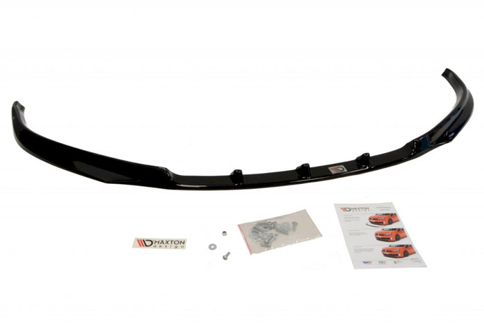 Maxton Design - FRONT SPLITTER SKODA FABIA II (PREFACE MODEL, STANDARD BUMPER