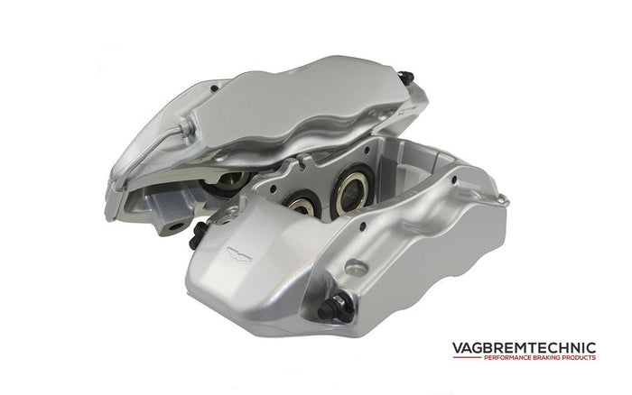 Vagbremtechnic Front Brake Kit - 4 Piston Brembo Caliper - 340x32mm OE Discs - T5/T6 Transporter