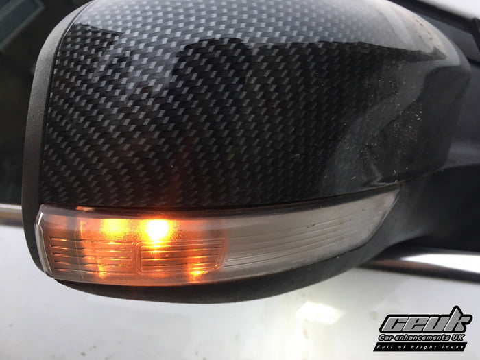 ChromoLite 501a Side Repeater Bulbs | Chrome Finish, Amber Flash | CEUK (T10 | W5W)