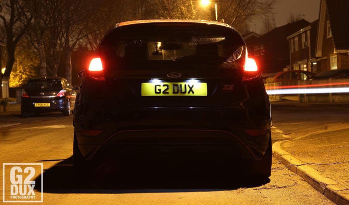 BriteVue 501 Number Plate LED Bulb Upgrade – 6500K Pure White (Pair) (T10 | W5W)