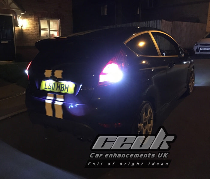 BriteVue 501 Number Plate LED Bulb Upgrade – 6500K Pure White (Pair) (T10 | W5W)