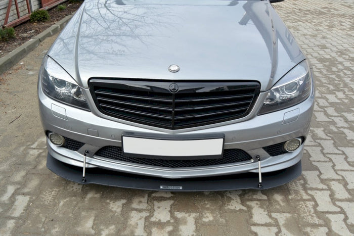 Maxton Design - FRONT RACING SPLITTER MERCEDES C W204 AMG-LINE (PREFACE)