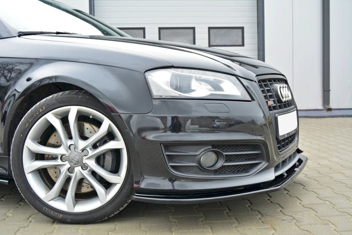 Maxton Design - FRONT SPLITTER V.2 AUDI S3 8P (FACELIFT MODEL) 2009-2013