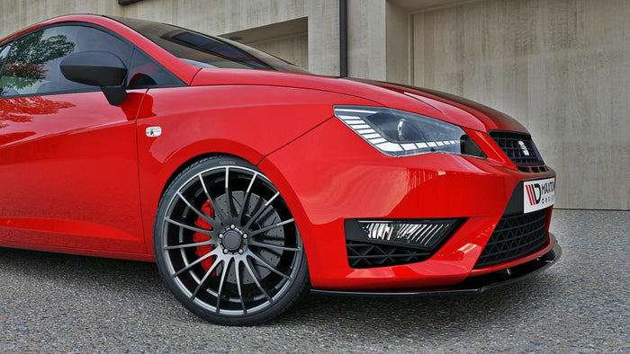 Maxton Design - FRONT SPLITTER SEAT IBIZA IV CUPRA (6J) FACELIFT