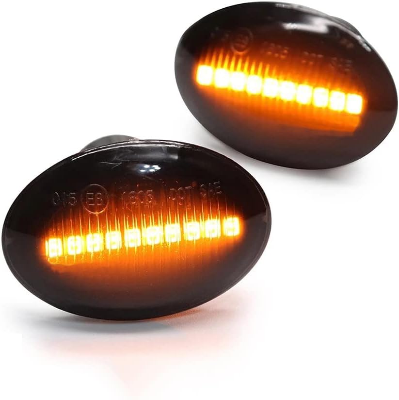 Fiat 500 / 595 - LED Sequential Side Repeater Unit – VUDU Performance