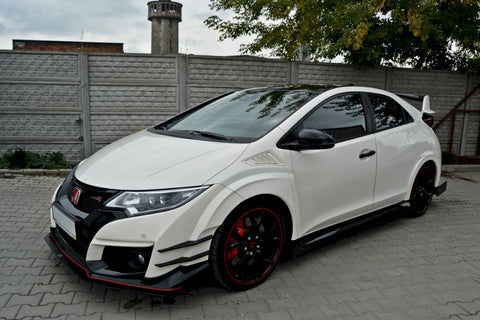 Maxton Design - FRONT RACING SPLITTER V.1 HONDA CIVIC IX TYPE R (2015-2017)