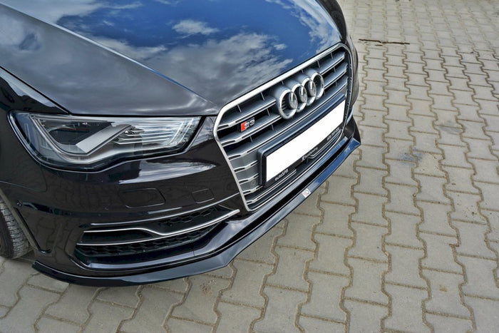 Maxton Design - FRONT SPLITTER AUDI S3 SPORTBACK / AUDI A3 8V SLINE SPORTBACK (2013-2016)