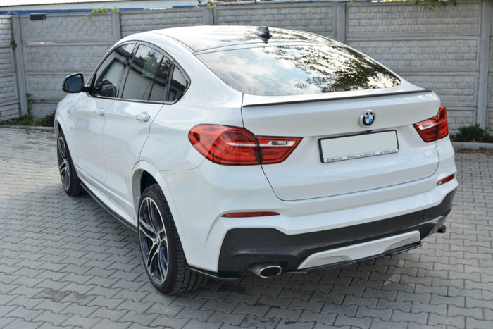 Maxton Design - CENTRAL REAR SPLITTER BMW X4 M-PACK (WITHOUT A VERTICAL BAR)