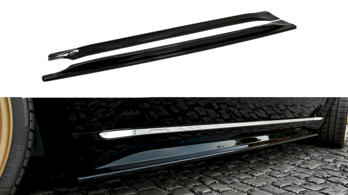 Maxton Design - SIDE SKIRTS DIFFUSERS JEEP GRAND CHEROKEE WK2 SUMMIT (FACELIFT) (2013-2017)