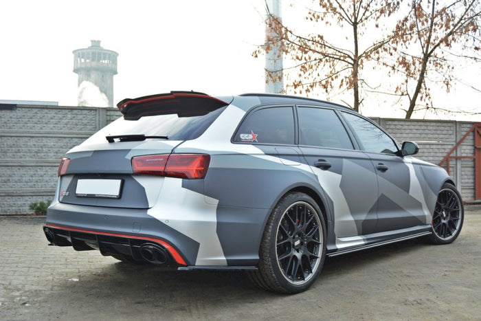 Maxton Design - REAR SIDE SPLITTERS AUDI RS6 C7
