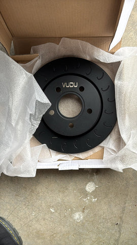 ** CLEARANCE ** Vudu Performance Brake Discs – Ford Focus ST250 (MK3) – 270mm – Rear Fitment (NO RETURN)