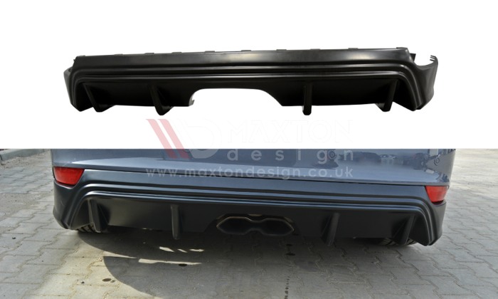 Maxton Design - REAR VALANCE FOCUS ST MK3 (FACELIFT) RS-LOOK (UNPAINTED)