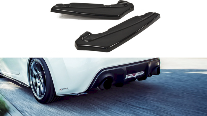 Maxton Design - REAR SIDE SPLITTERS TOYOTA GT86 (2012-2016)