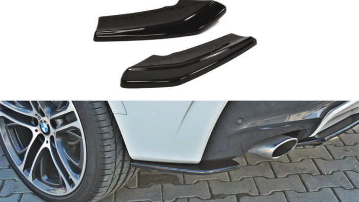 Maxton Design - REAR SIDE SPLITTERS BMW X4 M-PACK