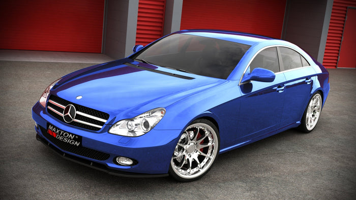 Maxton Design - FRONT SPLITTER MERCEDES CLS C219 STANDARD BUMPER
