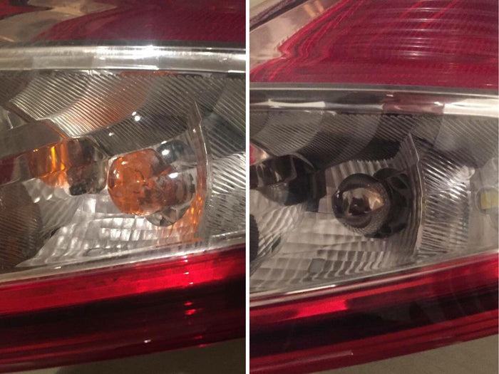 CEUK ChromoLite Mirror Indicator Bulbs | Offset Pin Amber Upgrade 581 (PY21w | 7507 | BAU15s)