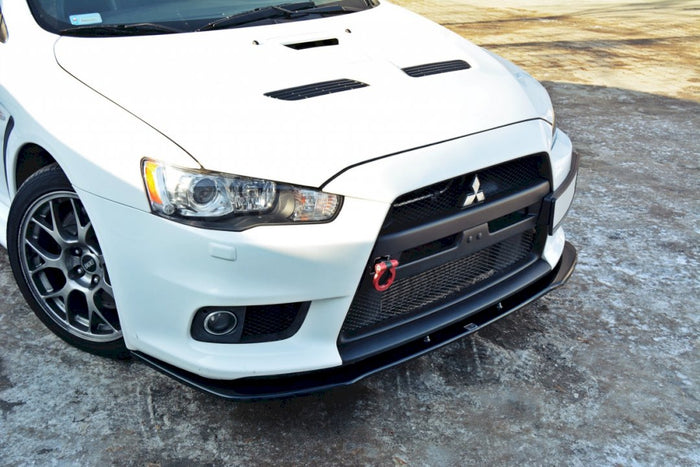 Maxton Design - FRONT SPLITTER V.1 MITSUBISHI LANCER EVO X (2007-2015)