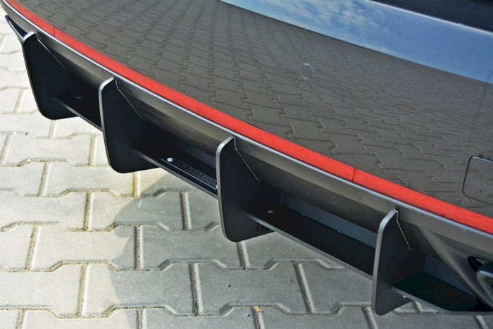 Maxton Design - REAR DIFFUSER SKODA OCTAVIA VRS MK3/ MK3.5 HATCHBACK/ ESTATE