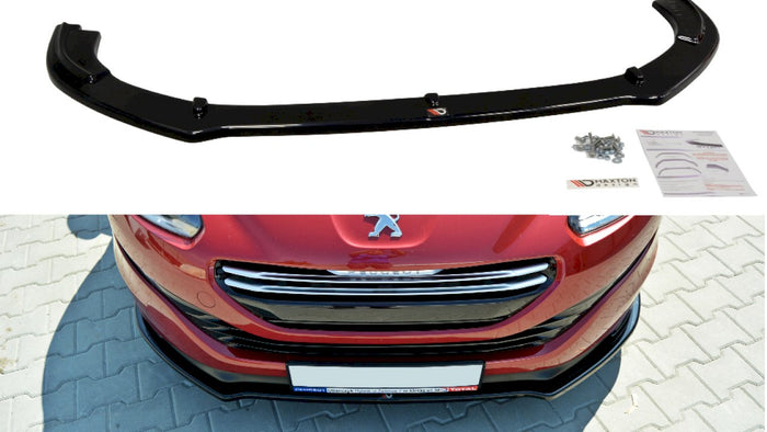 Maxton Design - FRONT SPLITTER PEUGEOT RCZ FACELIFT (2012-15)