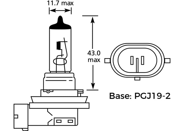 Enhanced Edition LED H8 / H11 Fog Unit V3 (PGJ19)