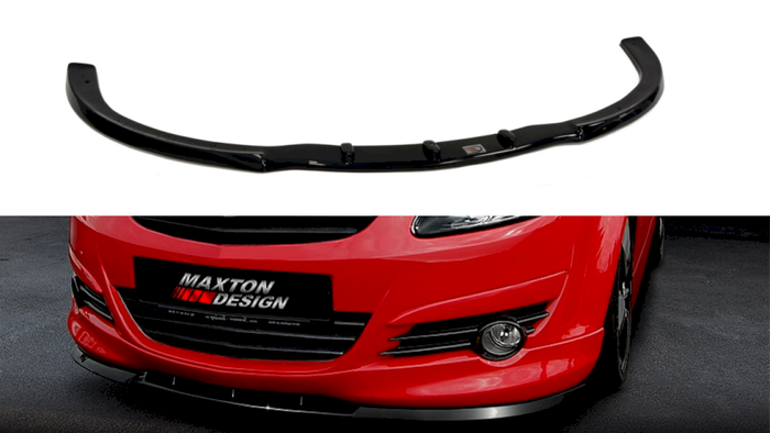 Maxton Design - FRONT SPLITTER OPEL CORSA D OPC-LINE (PREFACE)