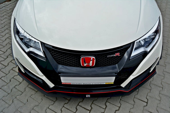 Maxton Design - FRONT RACING SPLITTER V.1 HONDA CIVIC IX TYPE R (2015-2017)
