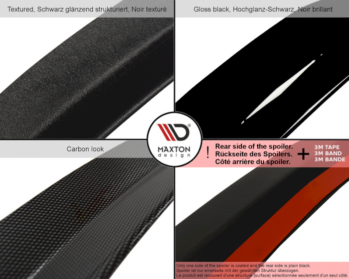 Maxton Design - SPOILER CAP RENAULT MEGANE MK4 HATCHBACK (2016-UP)