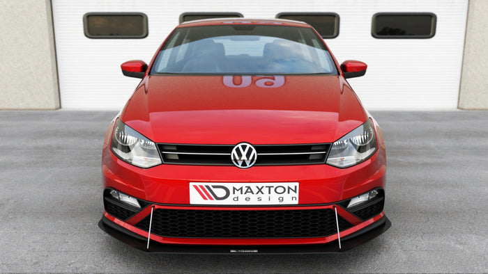 Maxton Design - FRONT RACING SPLITTER VW POLO MK5 GTI FACELIFT (2015-2017)