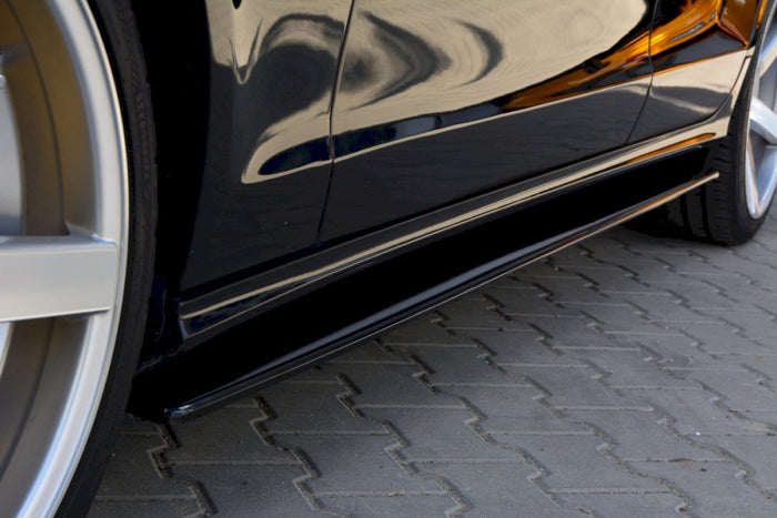 Maxton Design - SIDE SKIRTS DIFFUSERS MERCEDES CLS C218 AMG-LINE (2011-2014)