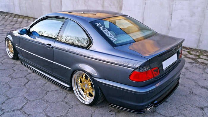 Maxton Design - REAR SIDE SPLITTERS BMW 3 E46 MPACK COUPE