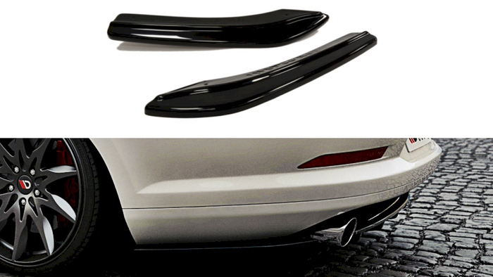 Maxton Design - REAR SIDE SPLITTERS VW PASSAT CC R36 RLINE (PREFACE)