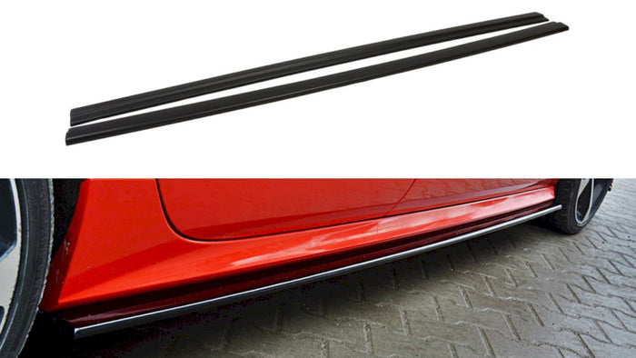 Maxton Design - SIDE SKIRTS DIFFUSERS AUDI S7 / A7 S-LINE C7 FL (2014-2017)
