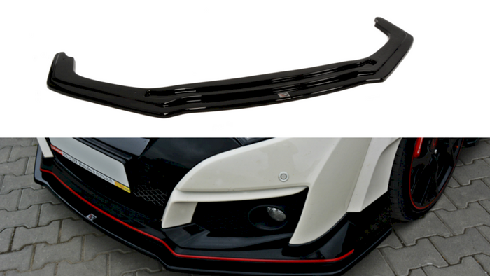 Maxton Design - FRONT SPLITTER V.1 HONDA CIVIC IX TYPE R (2015-2017)