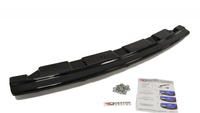 Maxton Design - CENTRAL REAR SPLITTER BMW 5 F11 M-PACK (FITS TWO SINGLE EXHAUST ENDS)