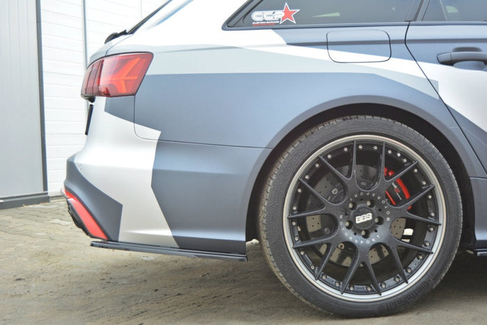 Maxton Design - REAR SIDE SPLITTERS AUDI RS6 C7