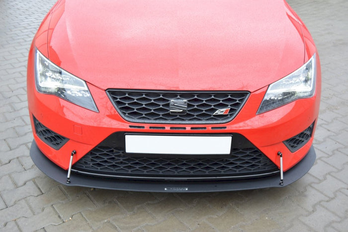 Maxton Design - FRONT RACING SPLITTER SEAT LEON III CUPRA / FR