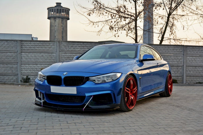 Maxton Design - RACING SIDE SKIRTS SPLITTERS BMW 4 F32 M-SPORT (2013-2016)