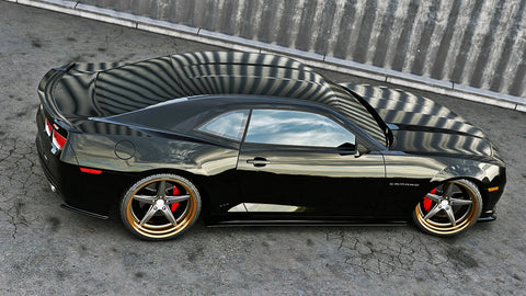 Maxton Design - SIDE SKIRTS DIFFUSERS CHEVROLET CAMARO V SS - EU VERSION (PREFACE) (2009-13)