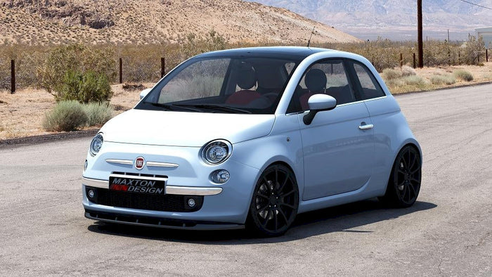 Maxton Design - FRONT SPLITTER V.1 FIAT 500 PRE-FACELIFT (2007-2014)